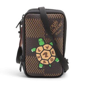 Louis Vuitton x NIGO Damier Ebene Giant Double Phone Pouch